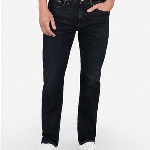 Men’s Express Jeans 32/30 Straight Leg Dark